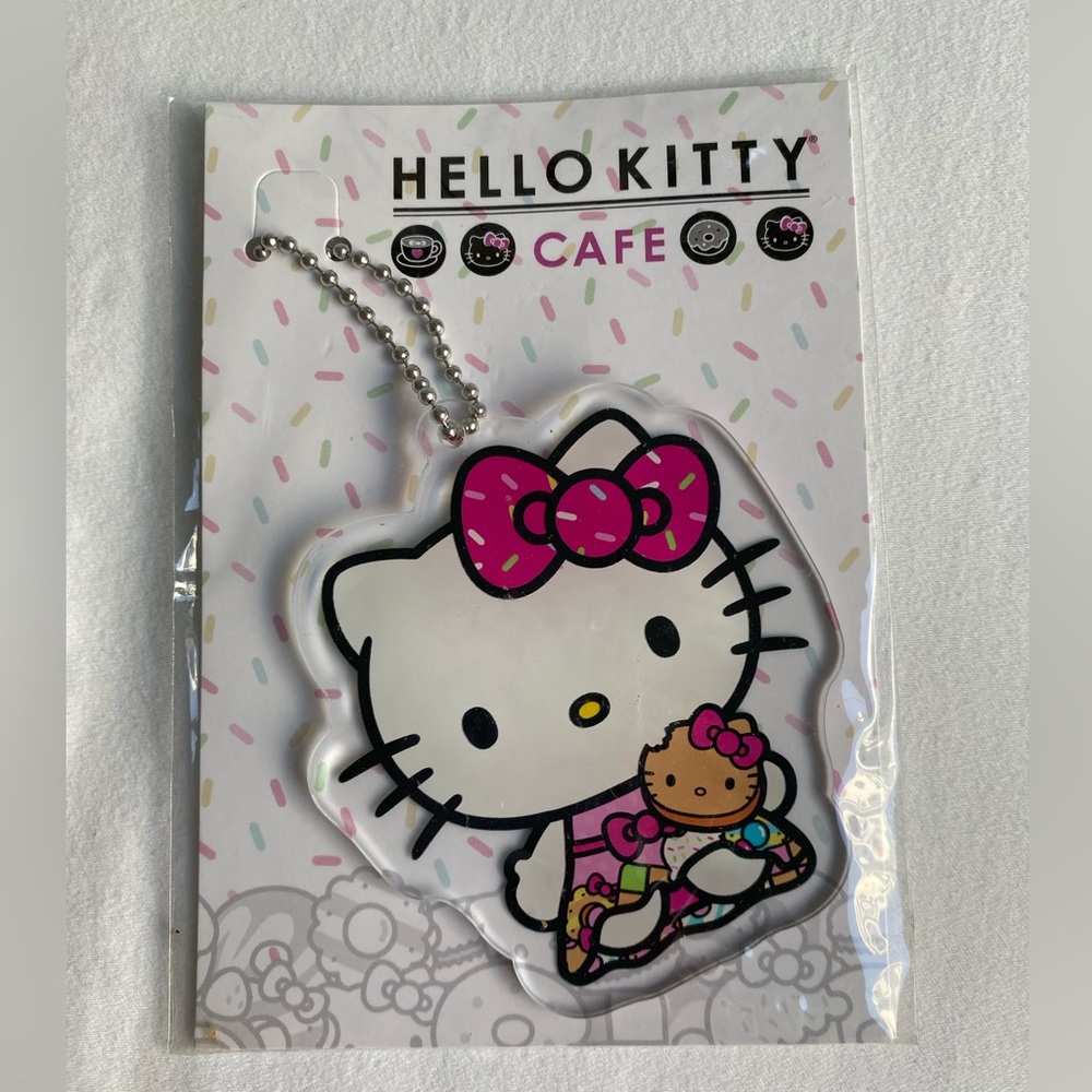Hello Kitty Cafe Key Chain. New in package 💕